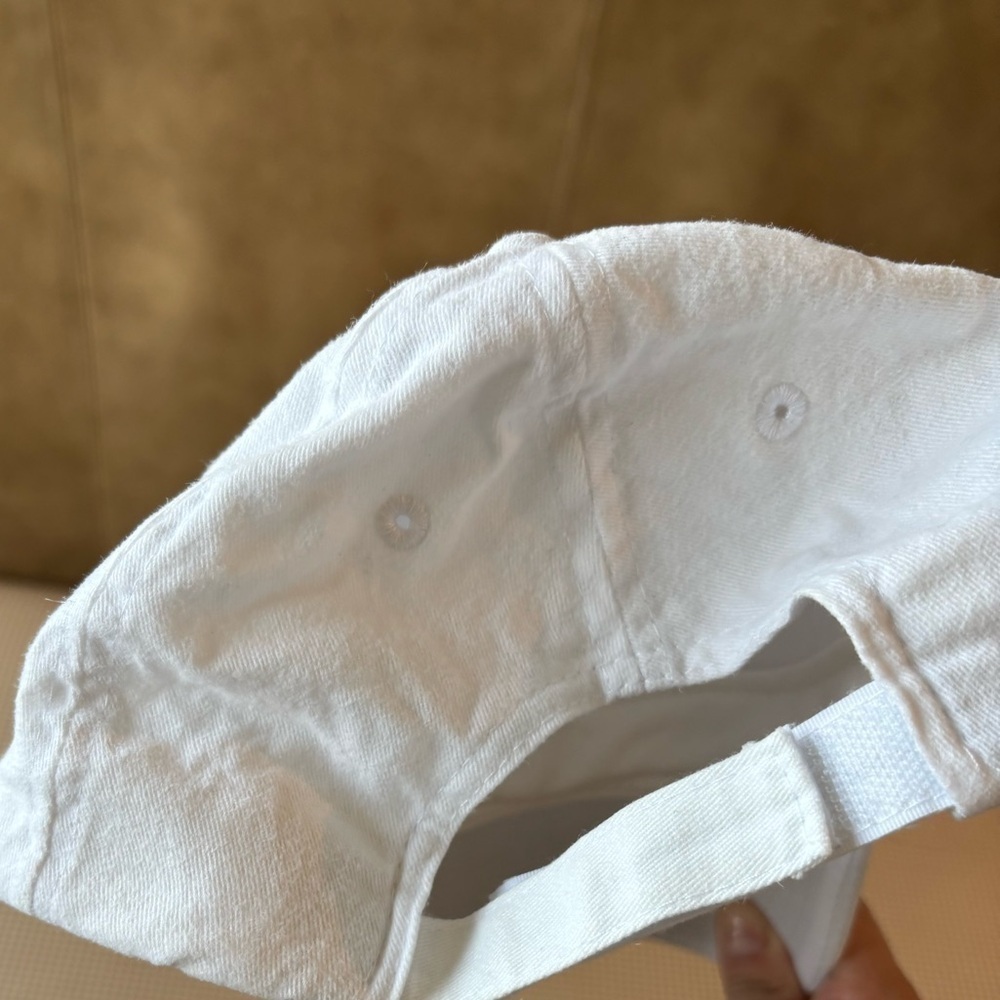 GOLF BUDDY white dad hat cap embroidered‎ adjustable. Unisex. Casual - Picture 7 of 8